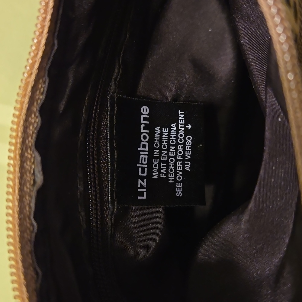 Liz Claiborne EUC Mini shoulder bag, animal print - Picture 6 of 9